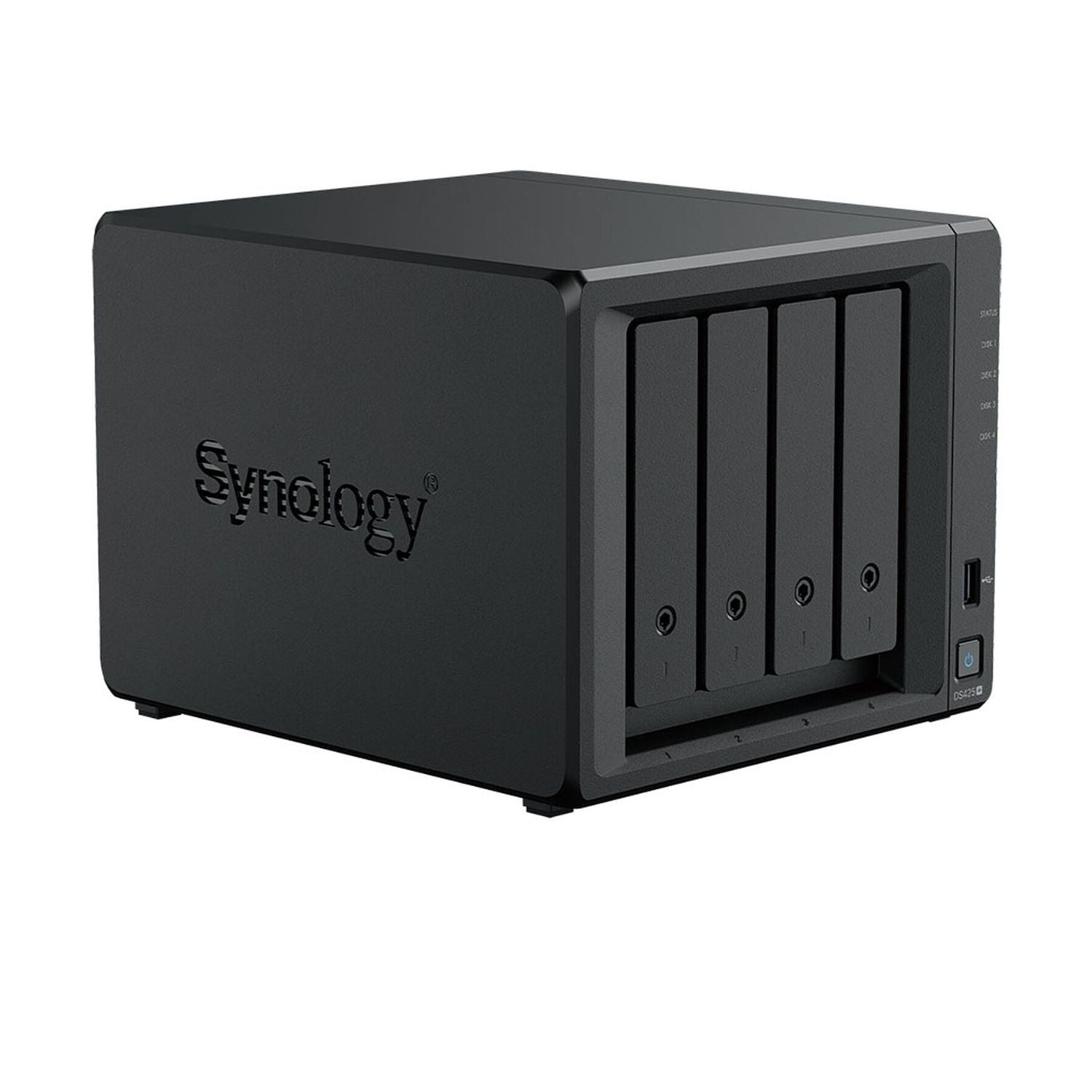 Almacenamiento NAS Synology DiskStation DS425+, 4C, 2GB, 4 bahías, 3 años