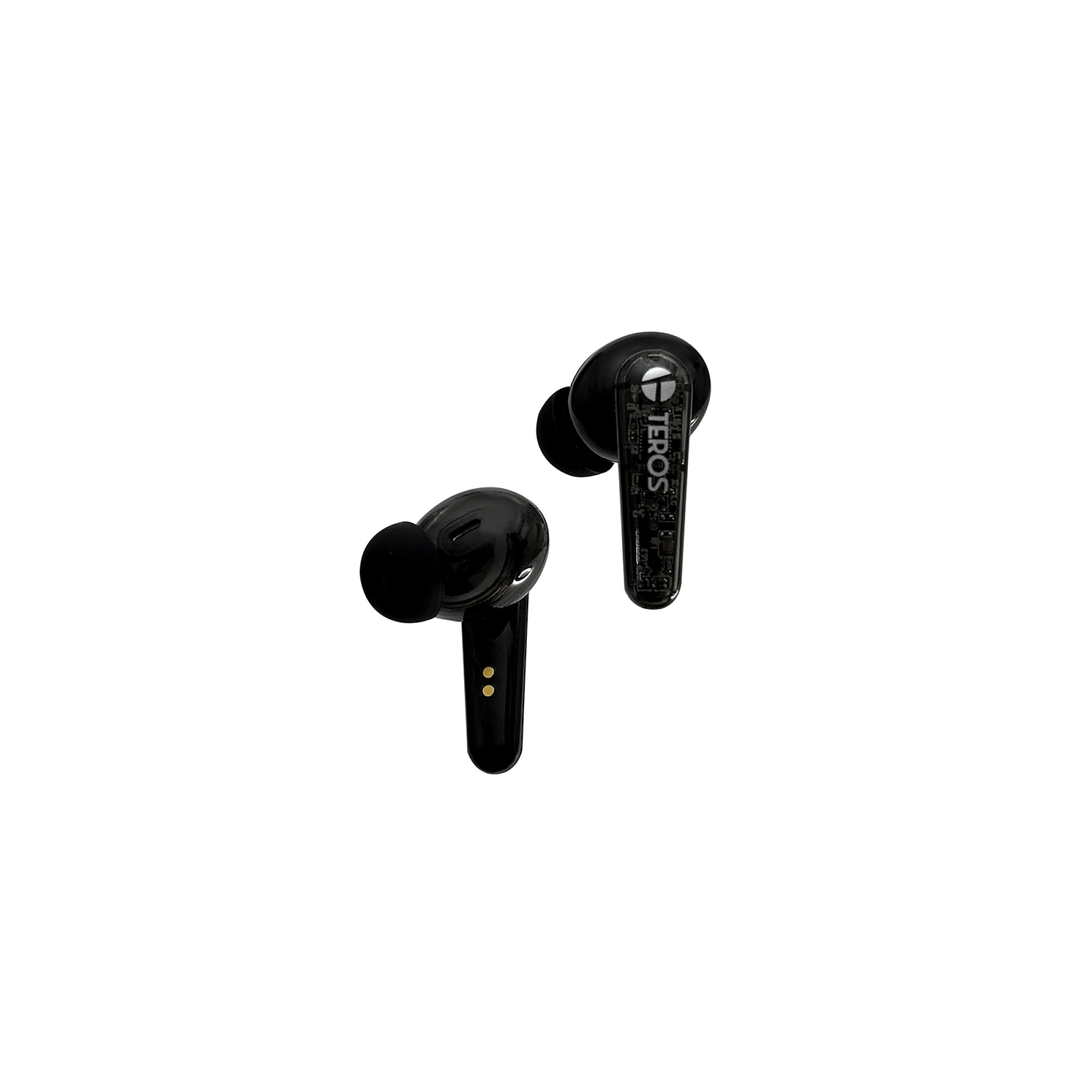 Audífonos Teros TE-8072N, Bluetooth, TWS, Negro, 1 Año (TE-8072N).1