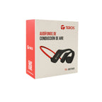 Audifono Teros TE-8078R, Bluetooth, rojo/gris, Conduccion de Aire, 1 año (TE8078)