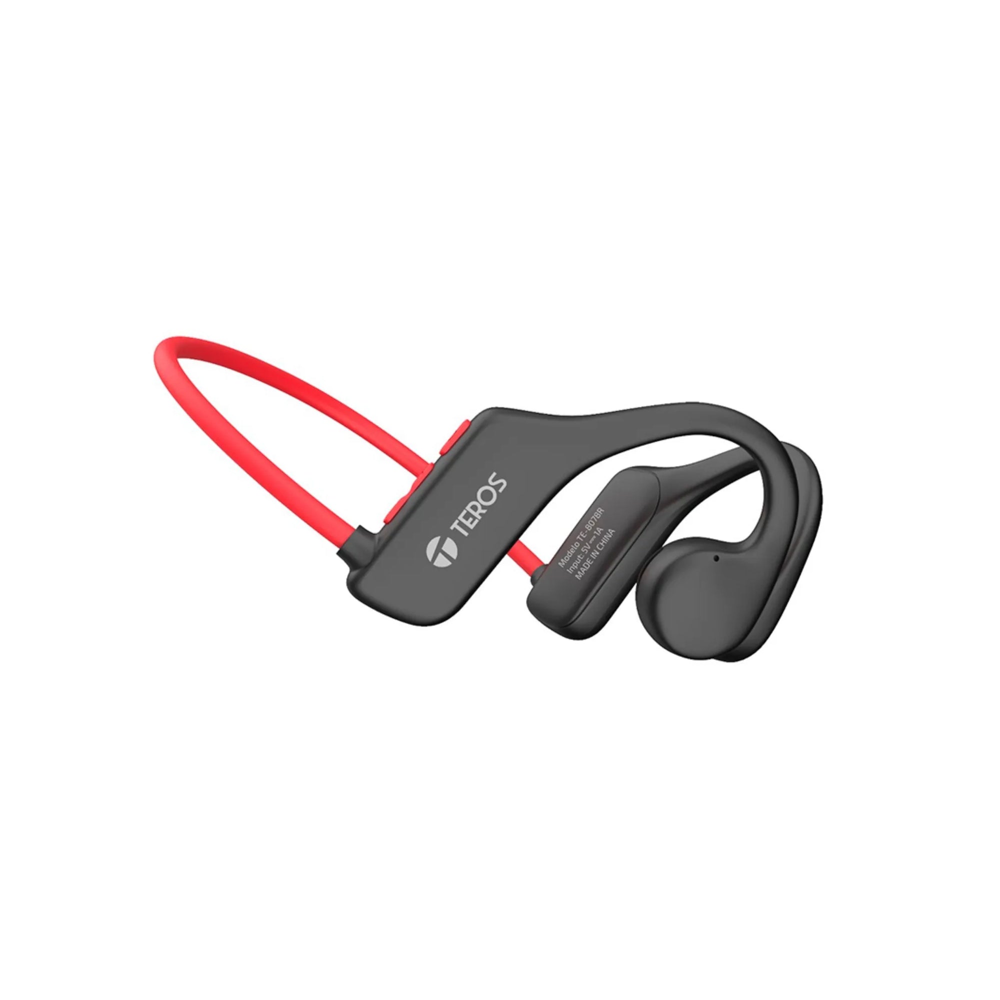 Audifono Teros TE-8078R, Bluetooth, rojo/gris, Conduccion de Aire, 1 año (TE8078) Imagen secundaria del producto