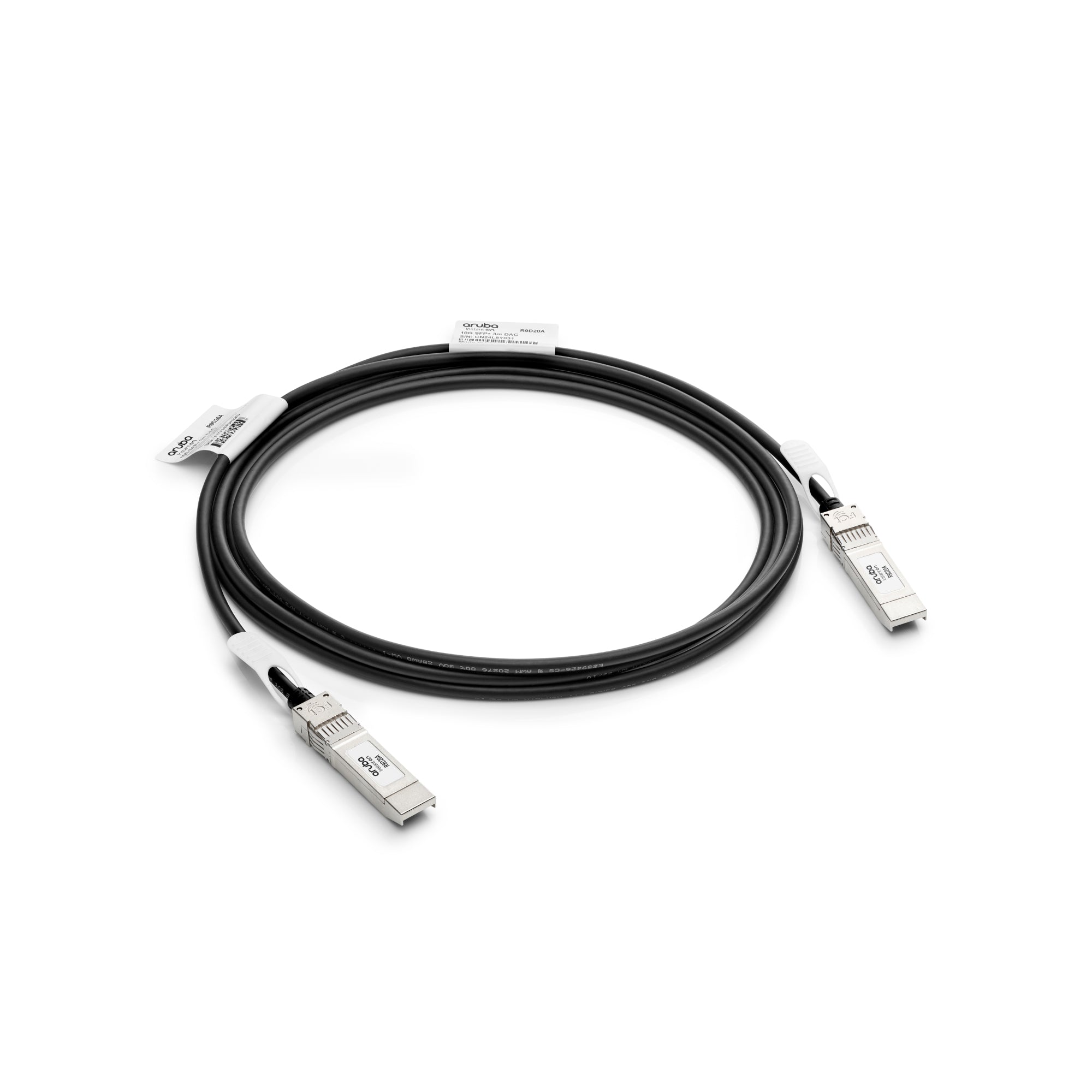 Cable DAC HPE Aruba IO, 10G SFP+, 3 metros, 1 Año (R9D20A) Imagen principal del producto