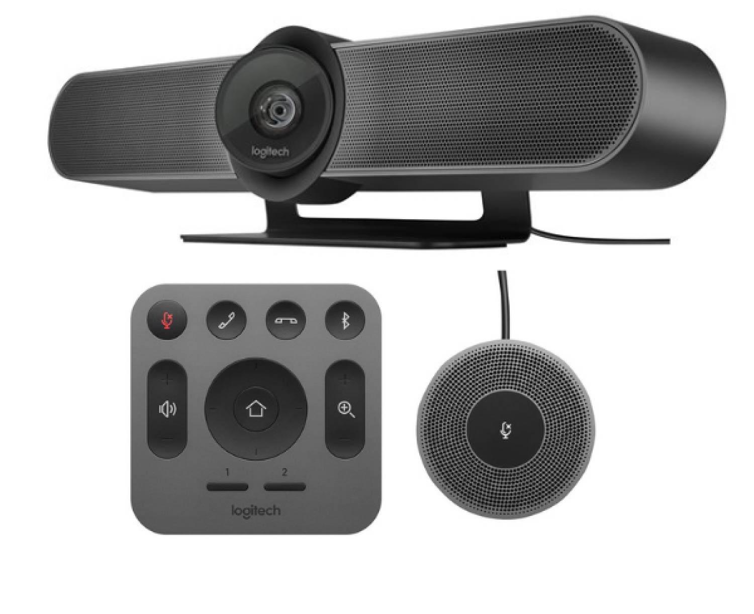 Camara De Videoconferencia Logitech Meetup + Micro, Negro (960-001201) Imagen principal del producto