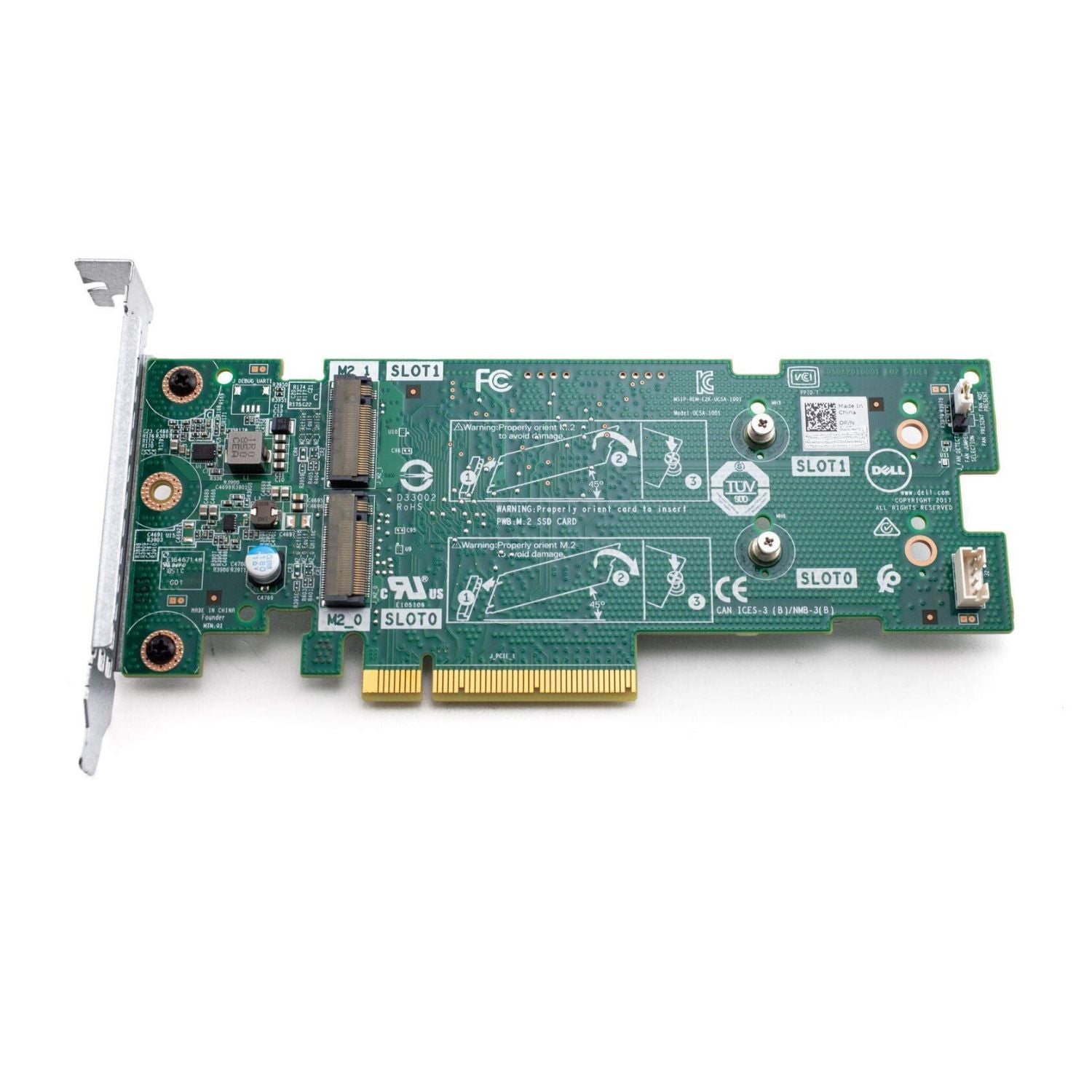 Controladora BOSS-S1 Dell, PCIe x8 a M2, Sata, 1 año. (7HYY4) Imagen principal del producto