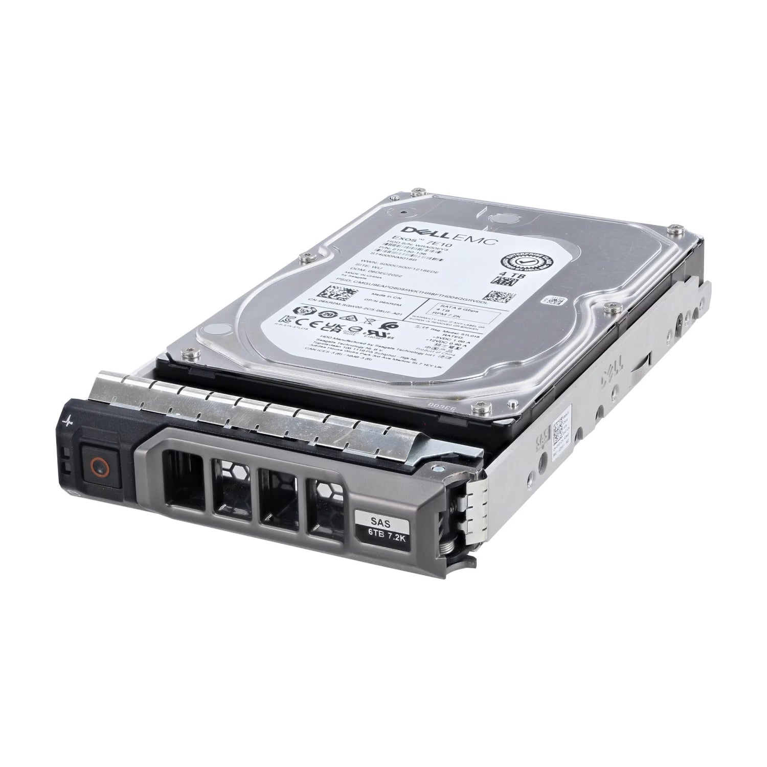 Disco Duro Servidor Dell 4TB, SATA 7.2k, 6Gbps, 3.5'', Caddy 3,5", 1 Año (06KR2M) Imagen principal del producto