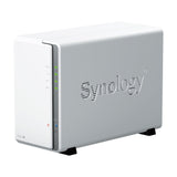 Almacenamiento NAS Synology DiskStation DS223J, 4C, 1GB, 2 bahías, 0TB, 2 años