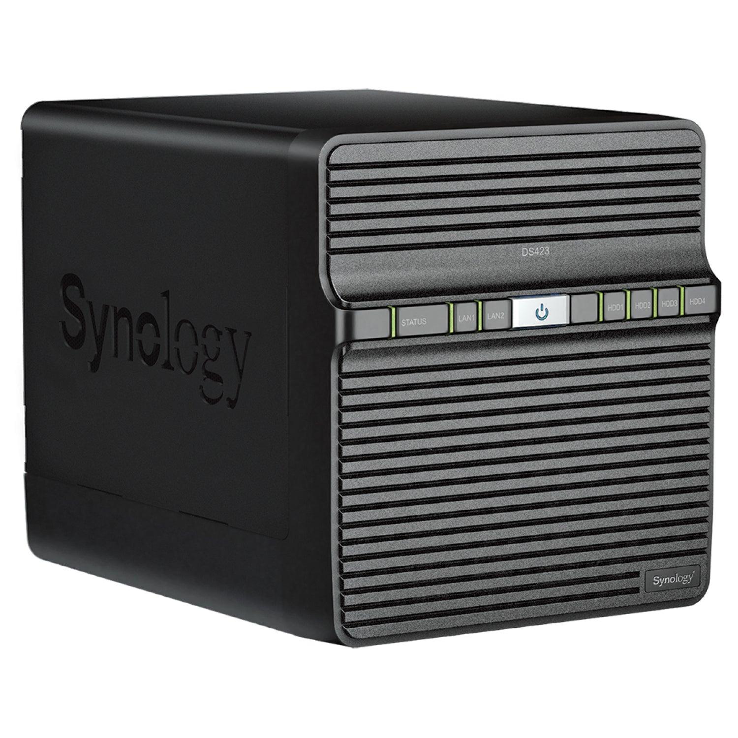 Almacenamiento NAS Synology DiskStation DS423, 4C, 2GB, 4 bahías, 2 años