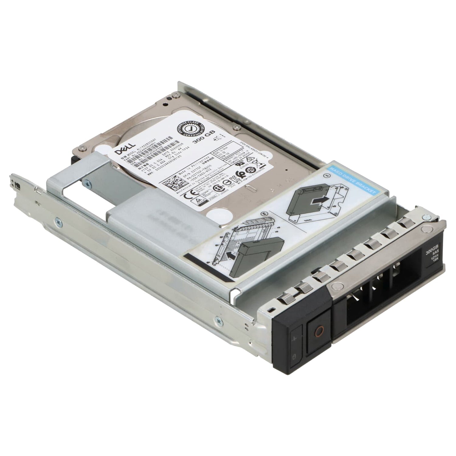 Disco Duro Servidor Dell 300GB, SAS, 15K, 12Gbps, 2.5" caddy 3.5", 1 año (400-ATIJ) Imagen principal del producto