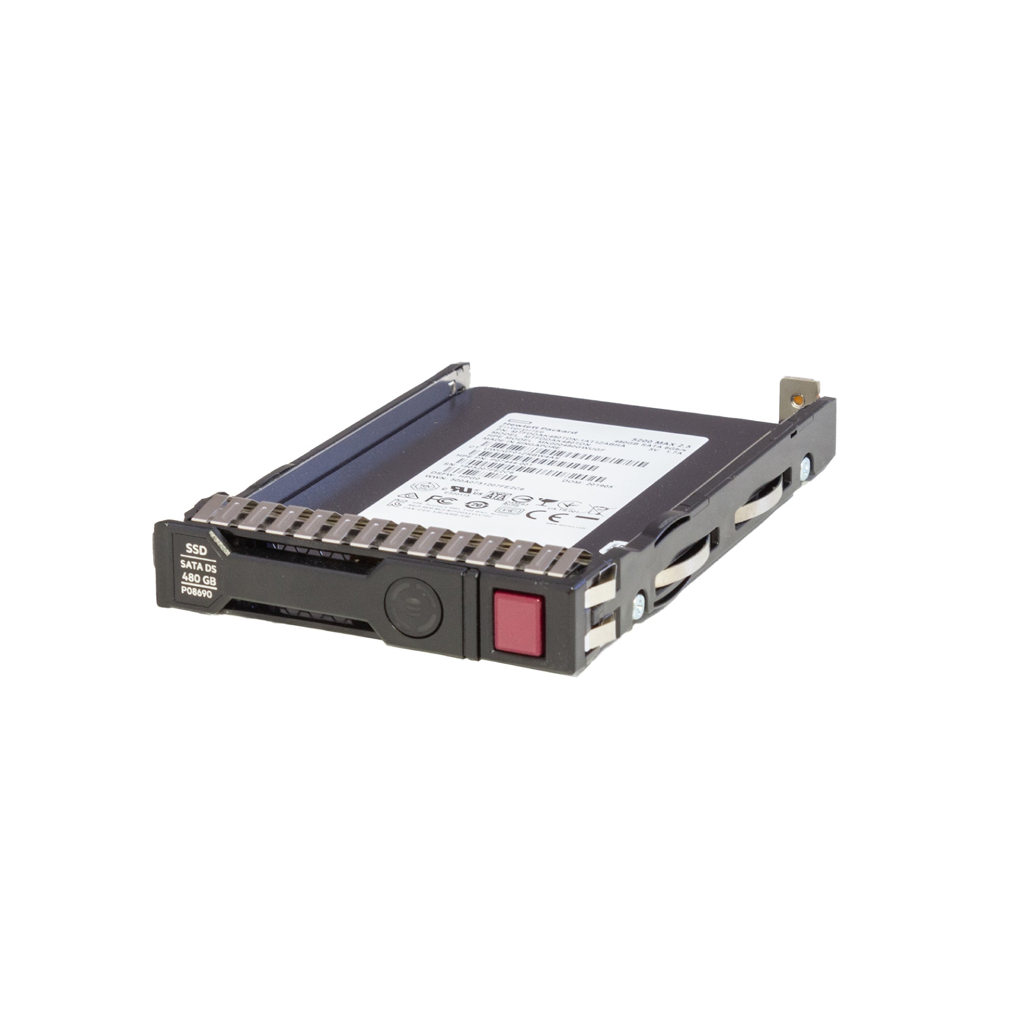 Disco Duro Servidor HPE 480GB SSD, SATA 6Gbps, 2.5", 1 Año (P40502-B21) Imagen principal del producto