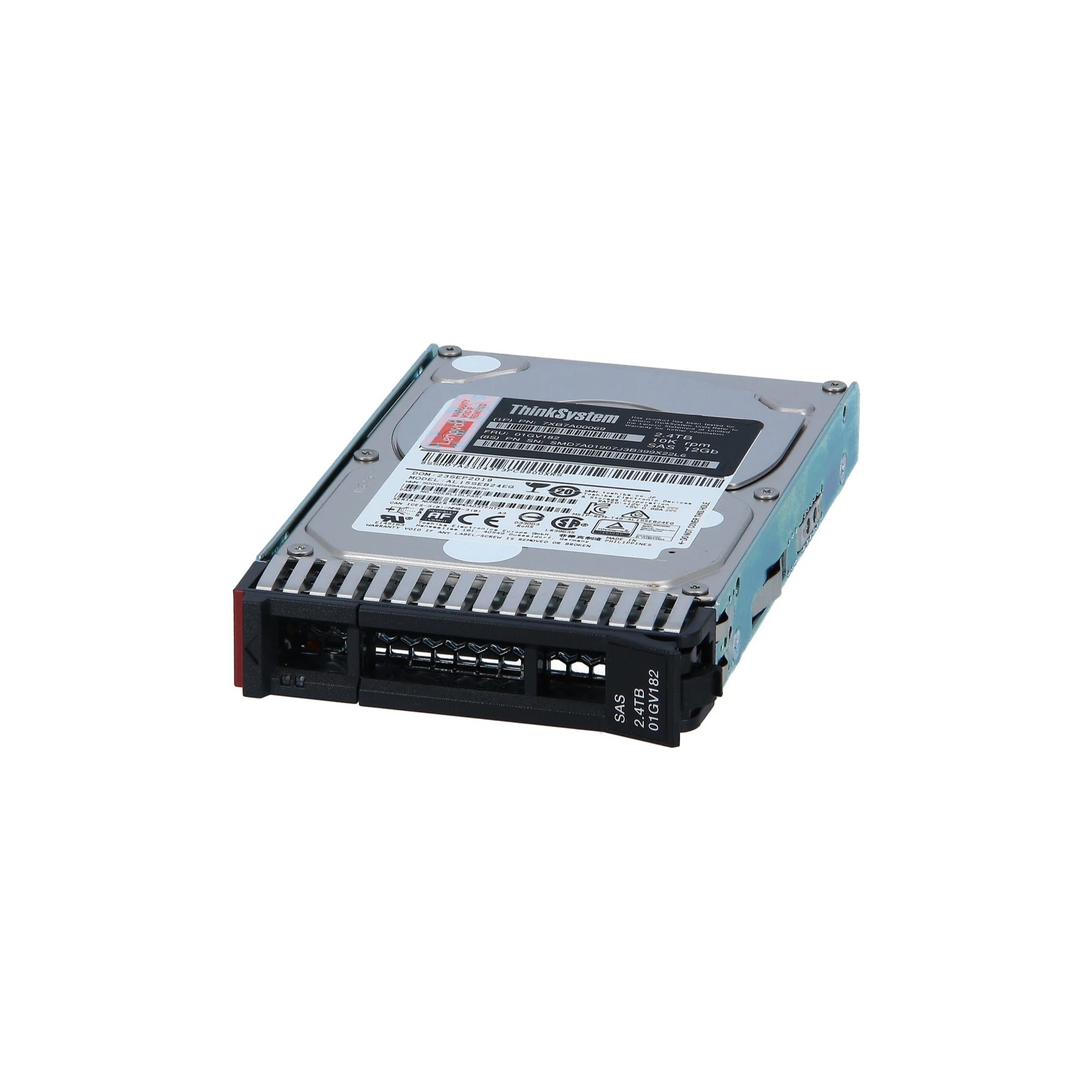 Disco Duro Servidor Lenovo 2.4TB HDD, 10k SAS 12Gbps, 2.5", 1 Año (4XB7A83970) Imagen principal del producto