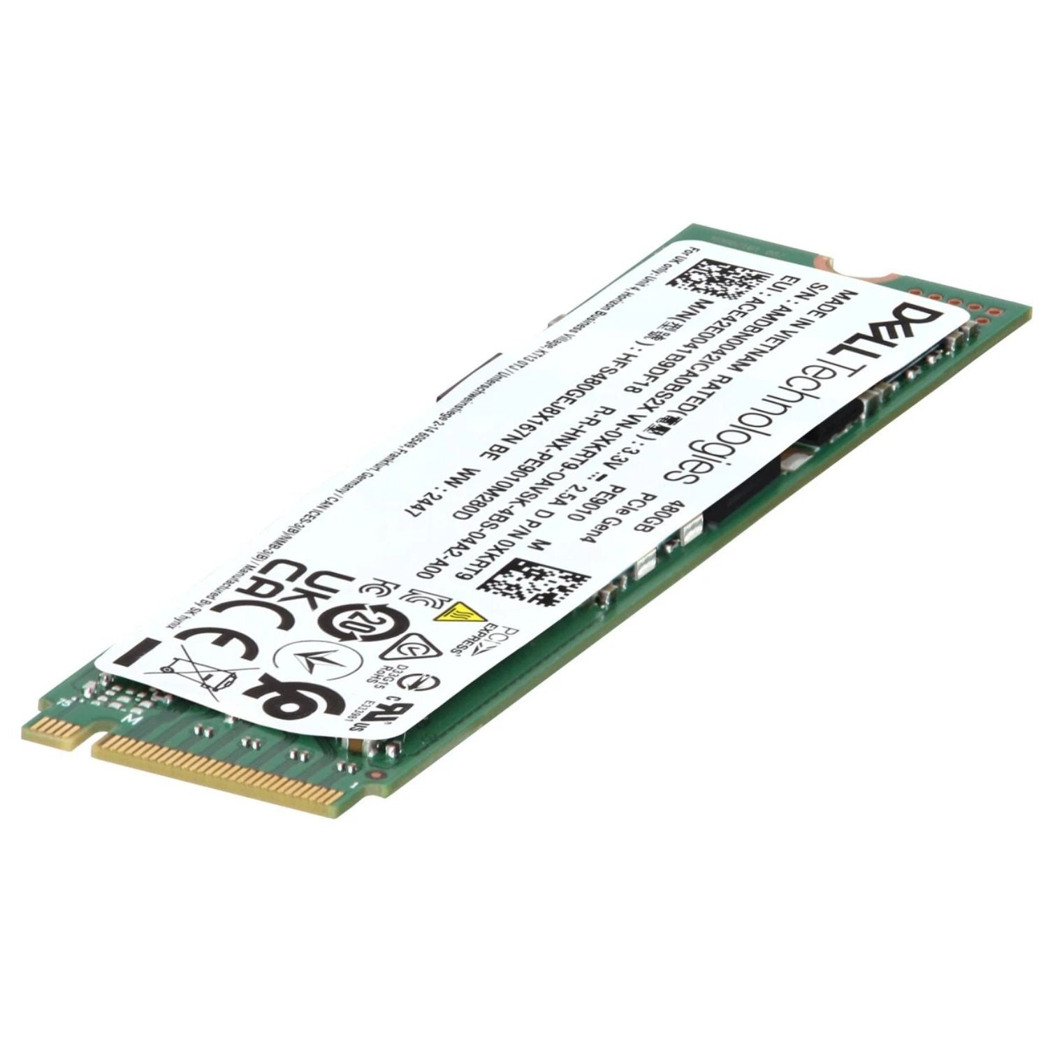Disco Duro Servidor Dell 480GB NVMe, 6Gbps, 2280, 1 Año (400-BONG)