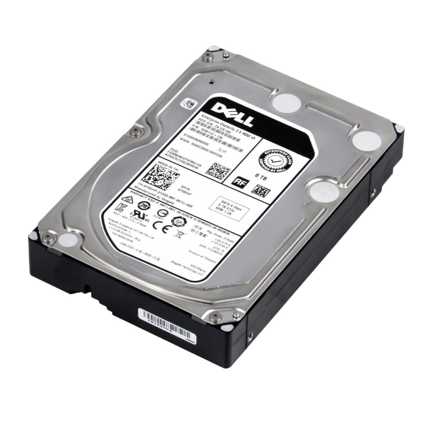 Disco Duro Servidor Dell 4TB, SATA 6Gbps, 3.5'', 1 Año (400-BLNW) Imagen secundaria del producto