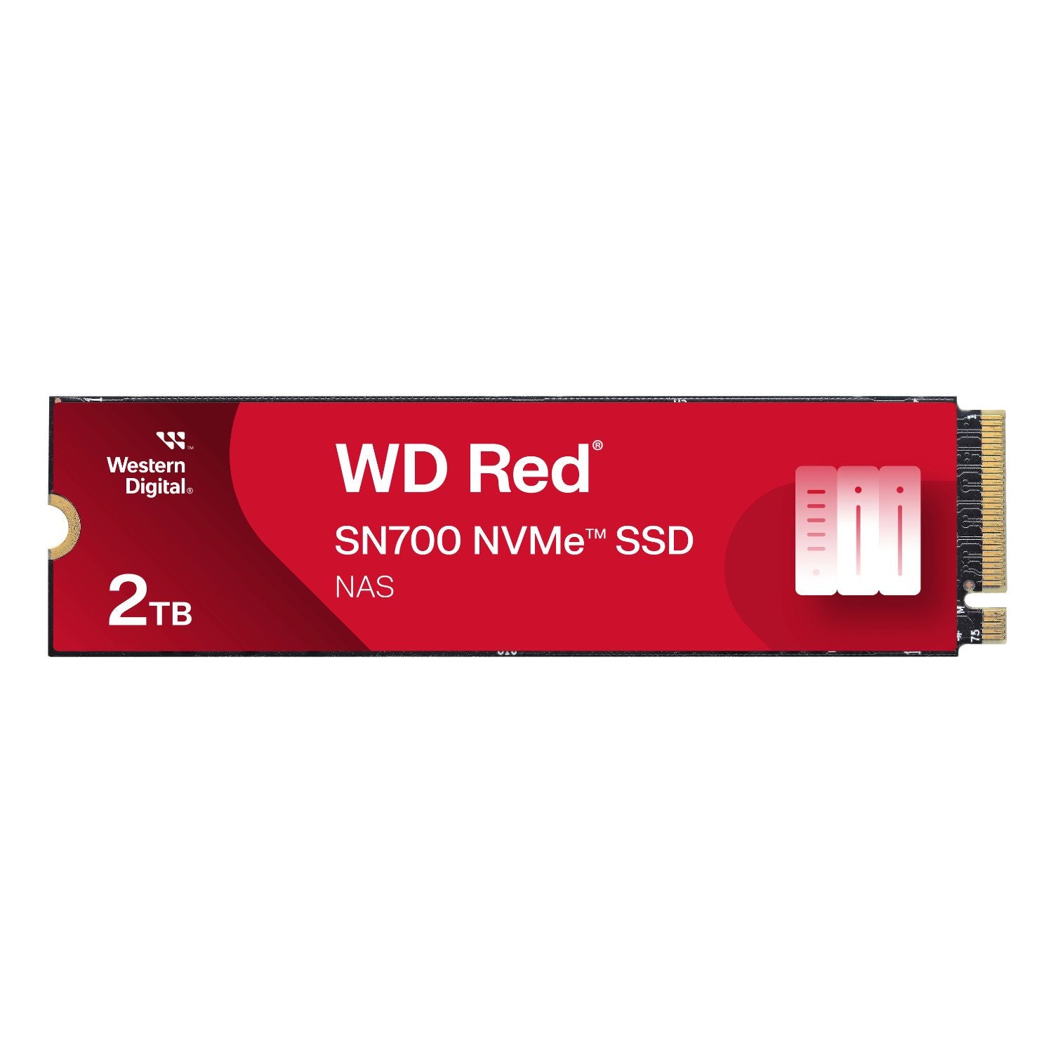Disco Duro Solido Western Digital SN700, 2TB, NVMe, 2280, 3 años (WDS200T1R0C-68BDK0)