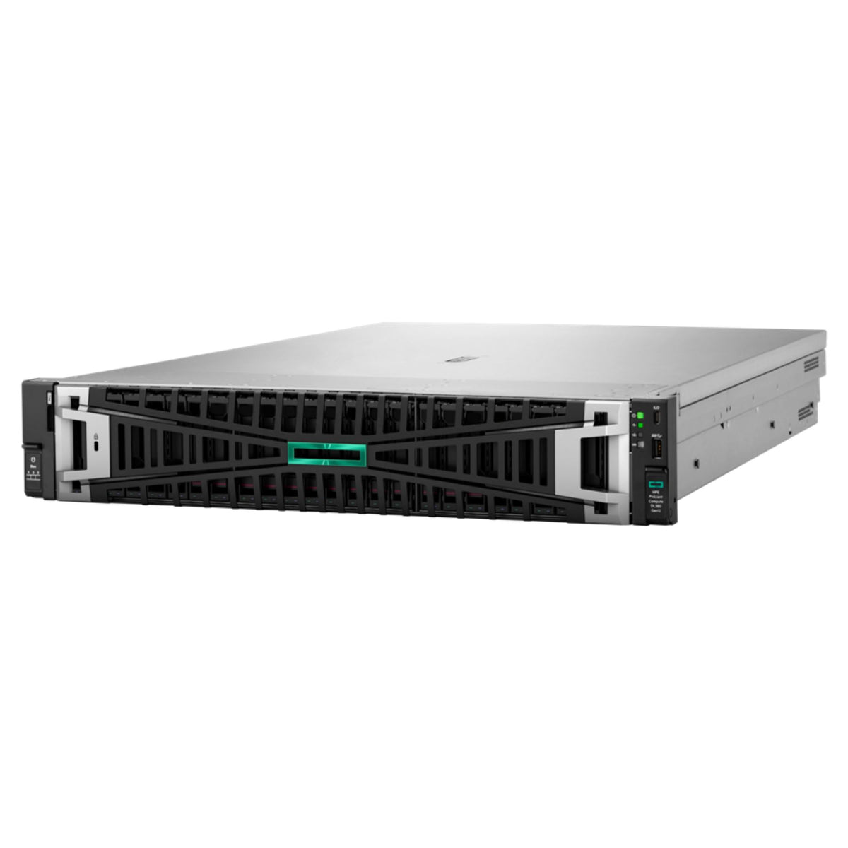 Servidor HPE ProLiant DL380 Gen12, Xeon 6520P, 24C/48T, 2X32GB, 8X2.5", 2X1000W, 3 Años (P91112-DM5)