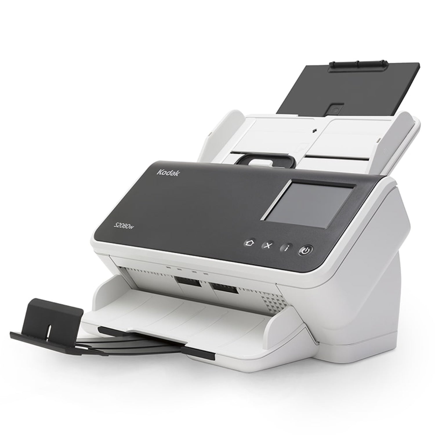 Escáner Kodak S2080W, USB, Wifi, Ethernet, ADF 80hojas, 80ppm, 12000pg, 1 Año