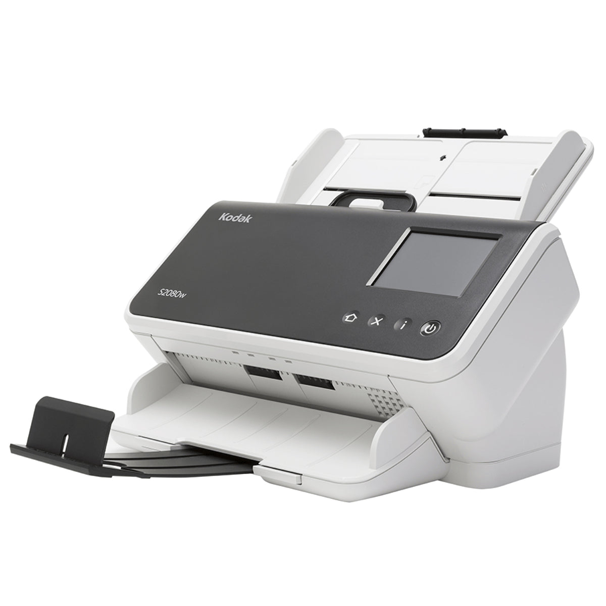 Escáner Kodak S2080W, USB, Wifi, Ethernet, ADF 80hojas, 80ppm, 12000pg, 1 Año