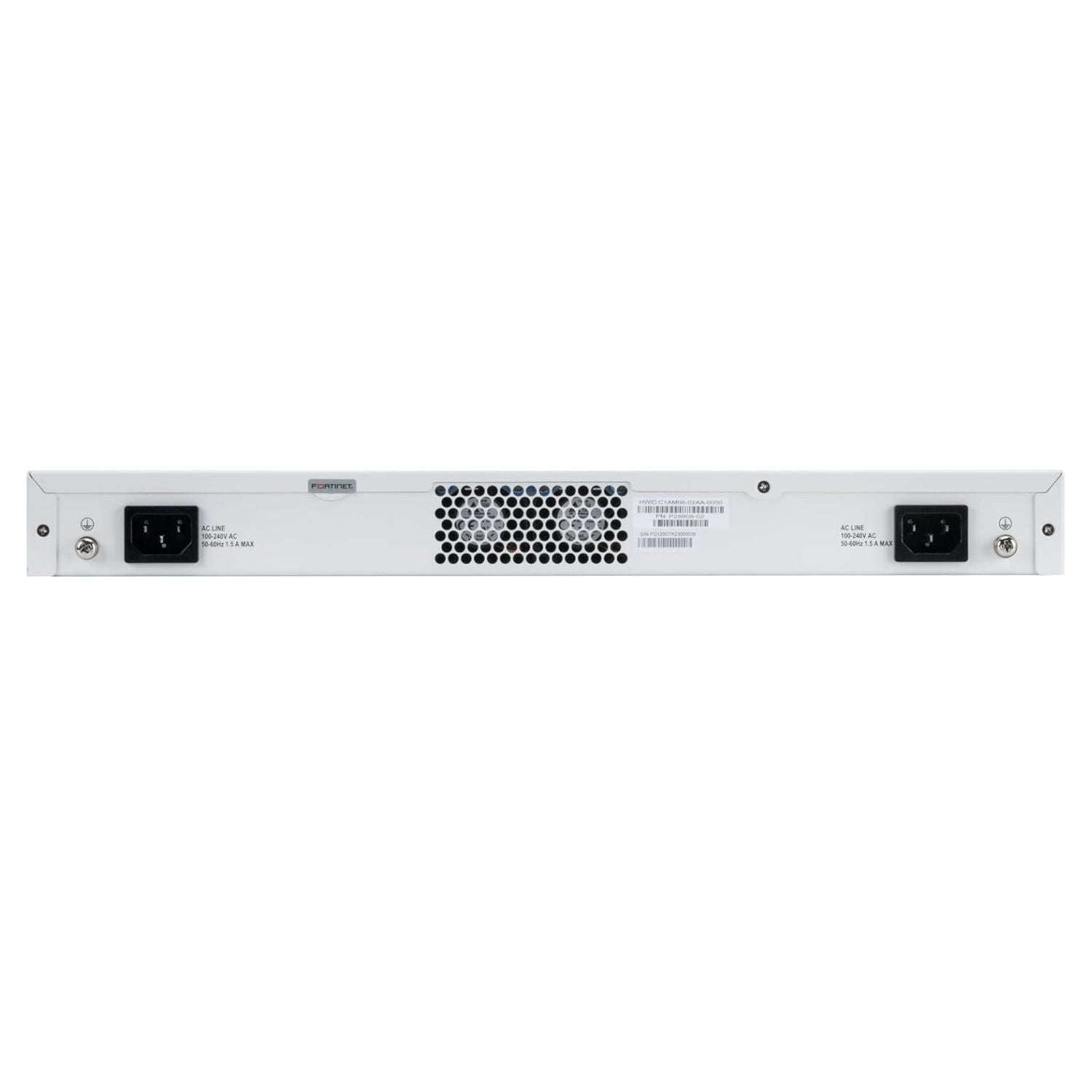 Firewall Fortinet FortiGate 120G, 18 RJ45, 8 SFP, 4 SFP+, doble fuente, 1 Año hardware (FG-120G)