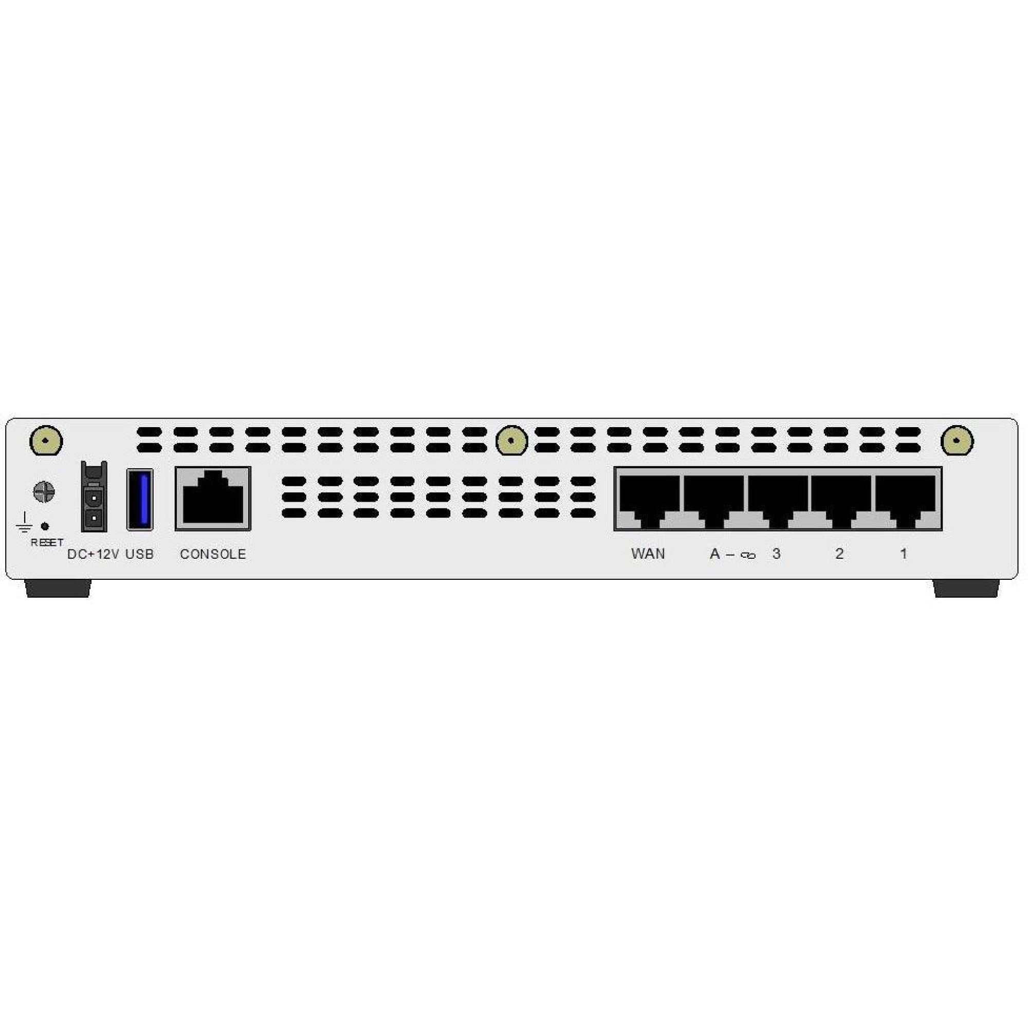 Firewall Fortinet FortiGate 40F, 5 RJ45, 1 Año hardware (FG-40F) Imagen secundaria del producto