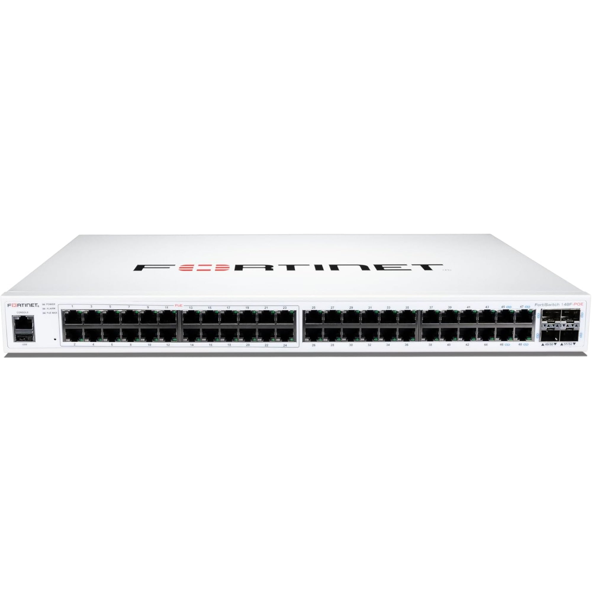 FortiSwitch Fortinet 148F, L2+, 48GbE, 4 SFP+, 1 Año hardware (FS-148F) Imagen secundaria del producto