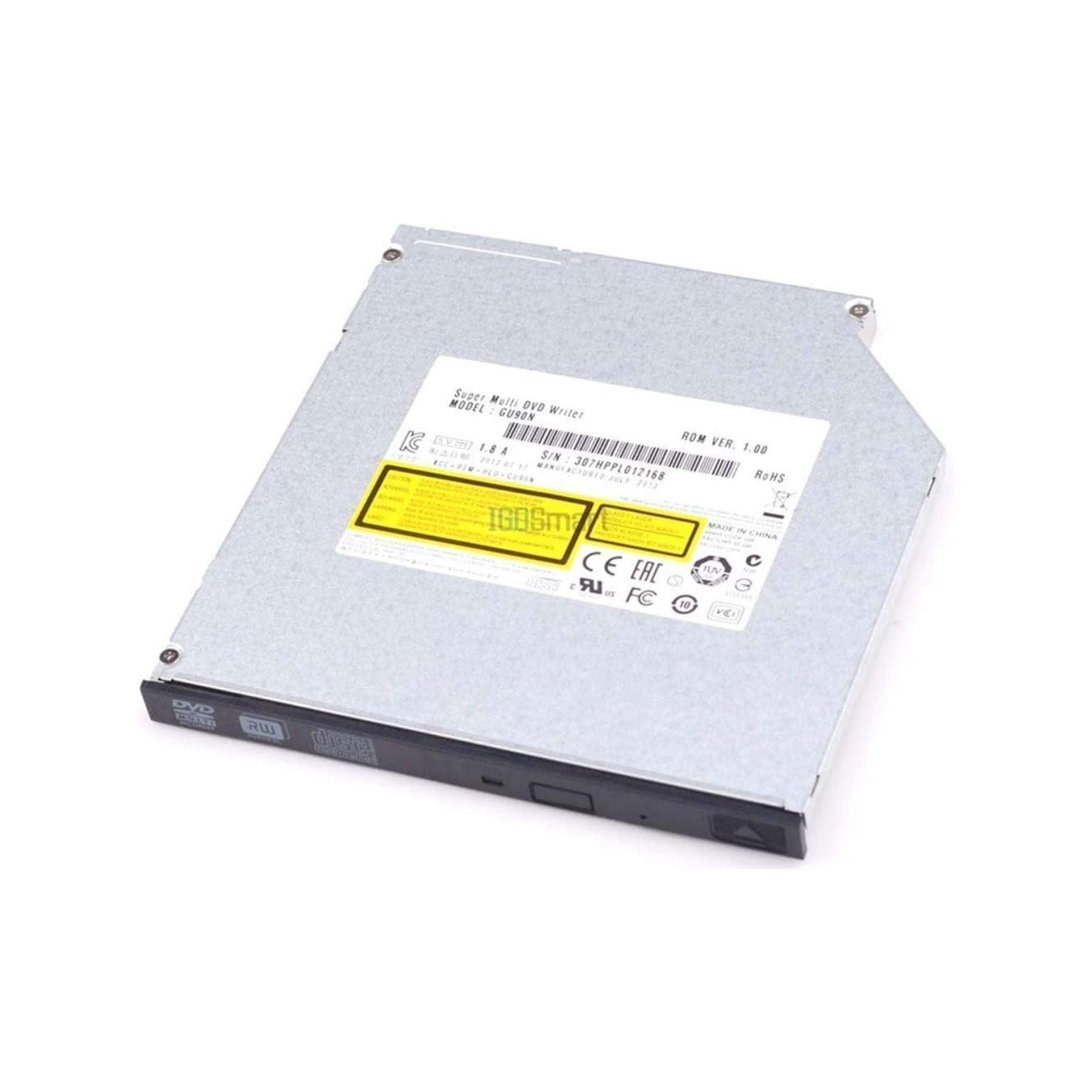 Grabador DVD Dell GU90N, RW, 8X (9M9FK) Imagen principal del producto
