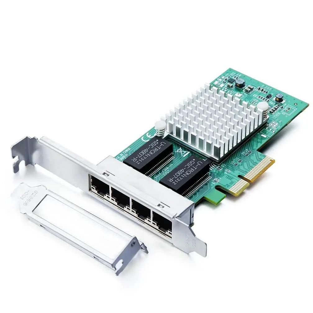 Tarjeta de Red Servidor Intel I350-T4 Quad Port 1GbE PCIe Perfil Bajo (I350-T4) Imagen principal del producto
