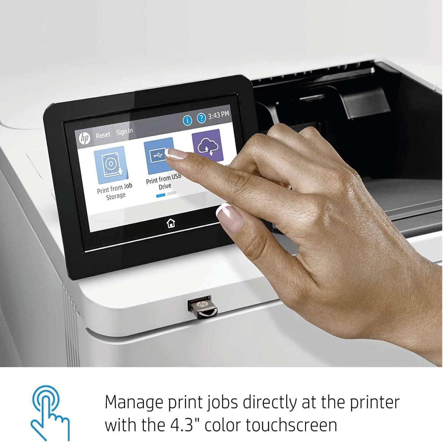 Impresora HP LaserJet Enterprise M612DN, B/N, A4, LAN, USB, 1Y (7PS86A)