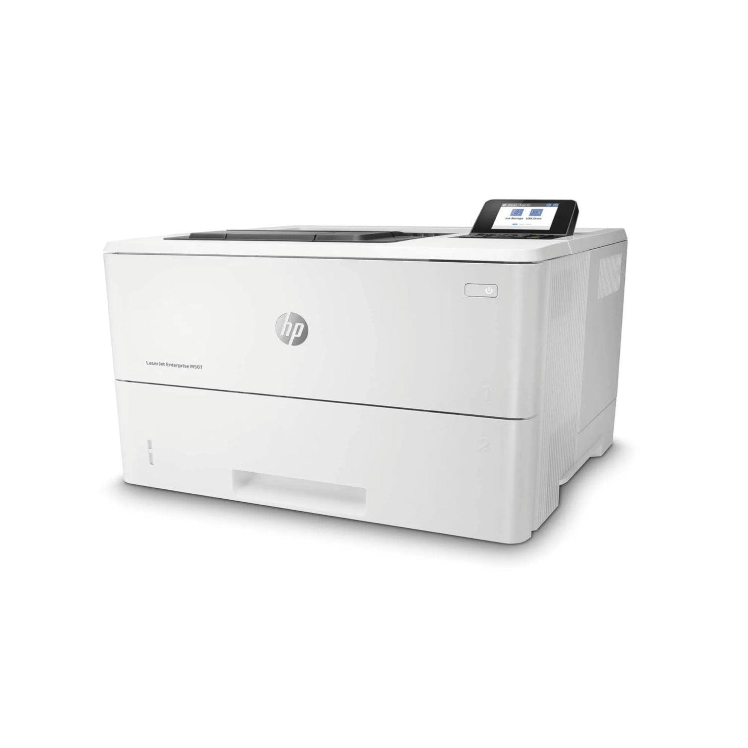 Impresora HP LaserJet Enterprise M507DN, B/N, A4, LAN, USB, 1Y (1PV87A)