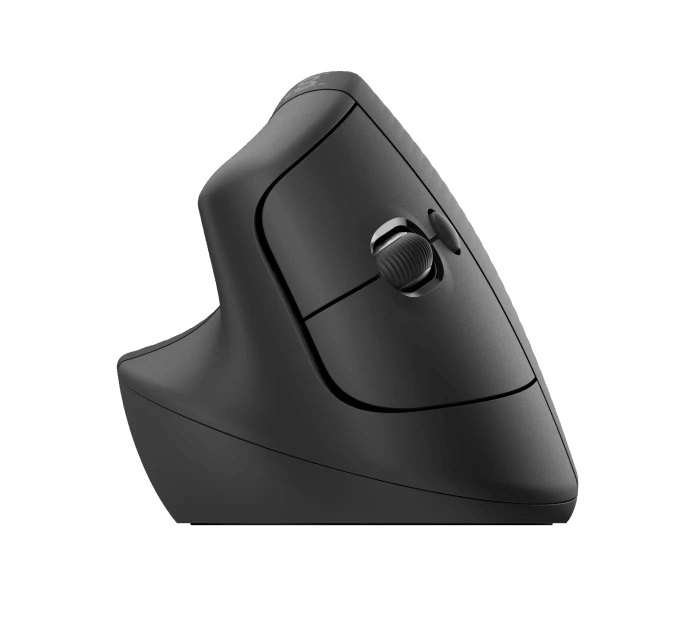 Mouse Logitech Lift Vertical, Zurdo, Negro, Wireless, Bluetooth (910-006467)
