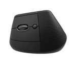 Mouse Logitech Lift Vertical, Zurdo, Negro, Wireless, Bluetooth (910-006467)