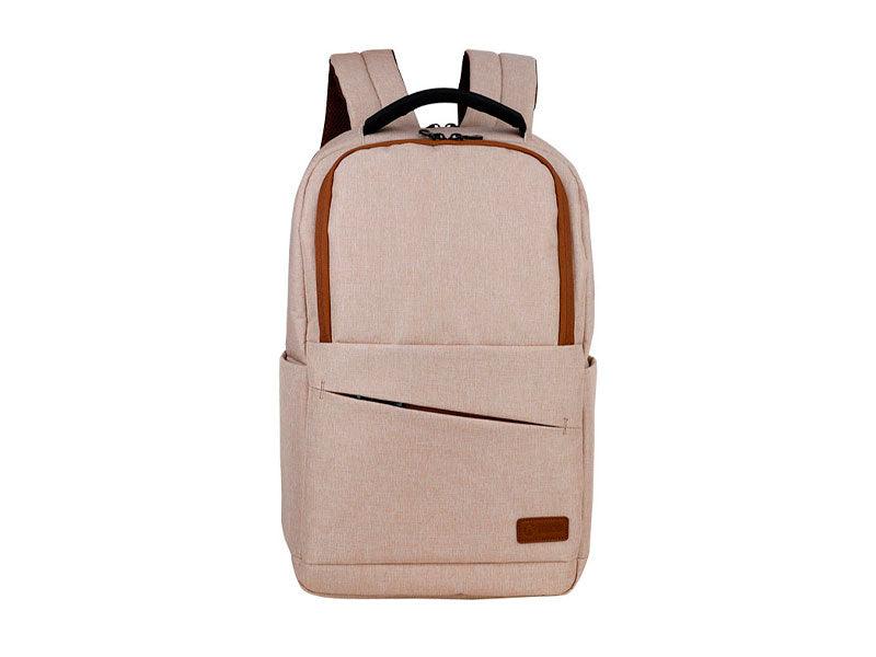 Mochila Teros TE-ACS9012, Poliester, Para Laptop 15.6", Beige (TE-ACS9012) Imagen principal del producto