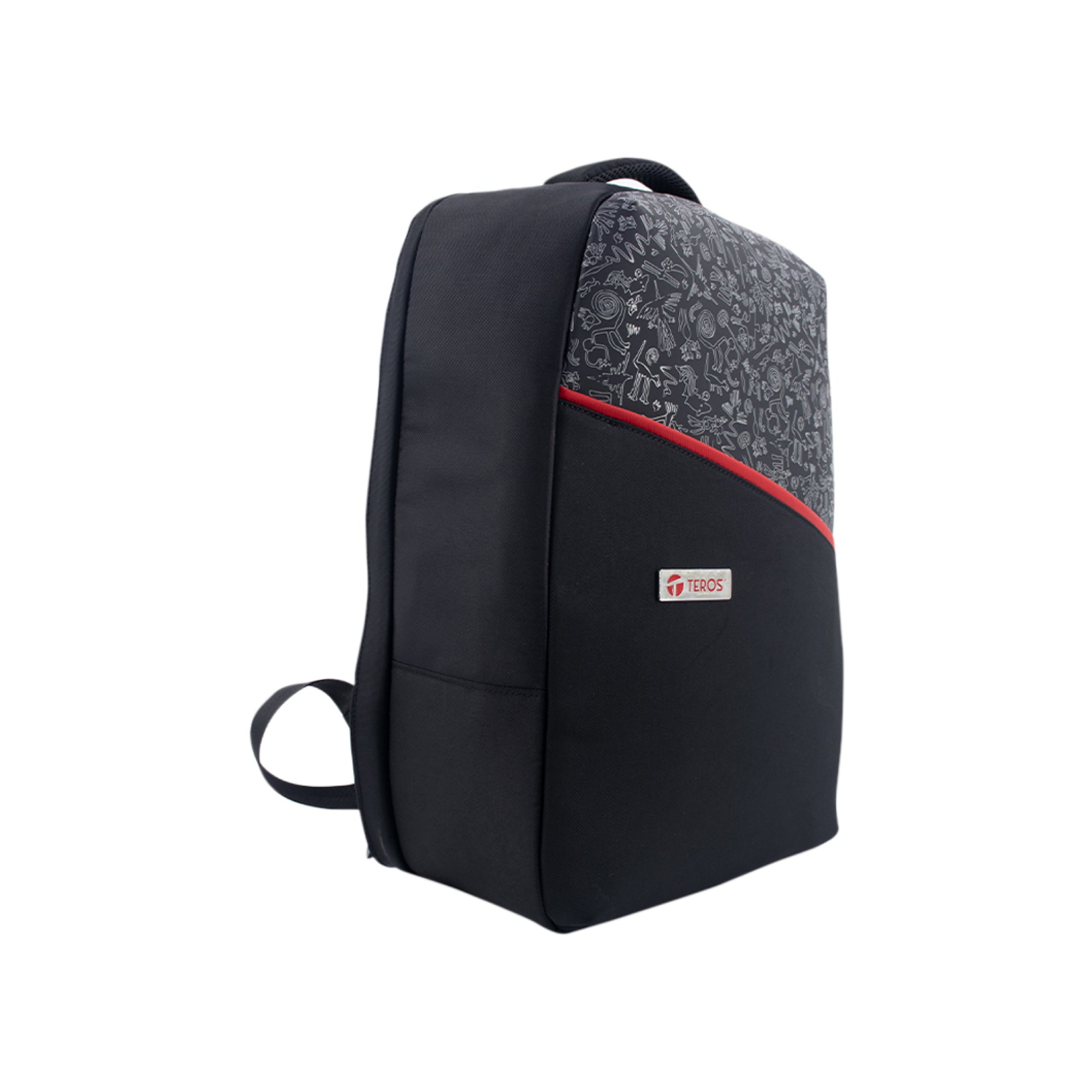 Mochila Teros TE-ACS9024BR, para notebookk 15.6", Peruvian, Negro, 1 año (TE-ACS9024)