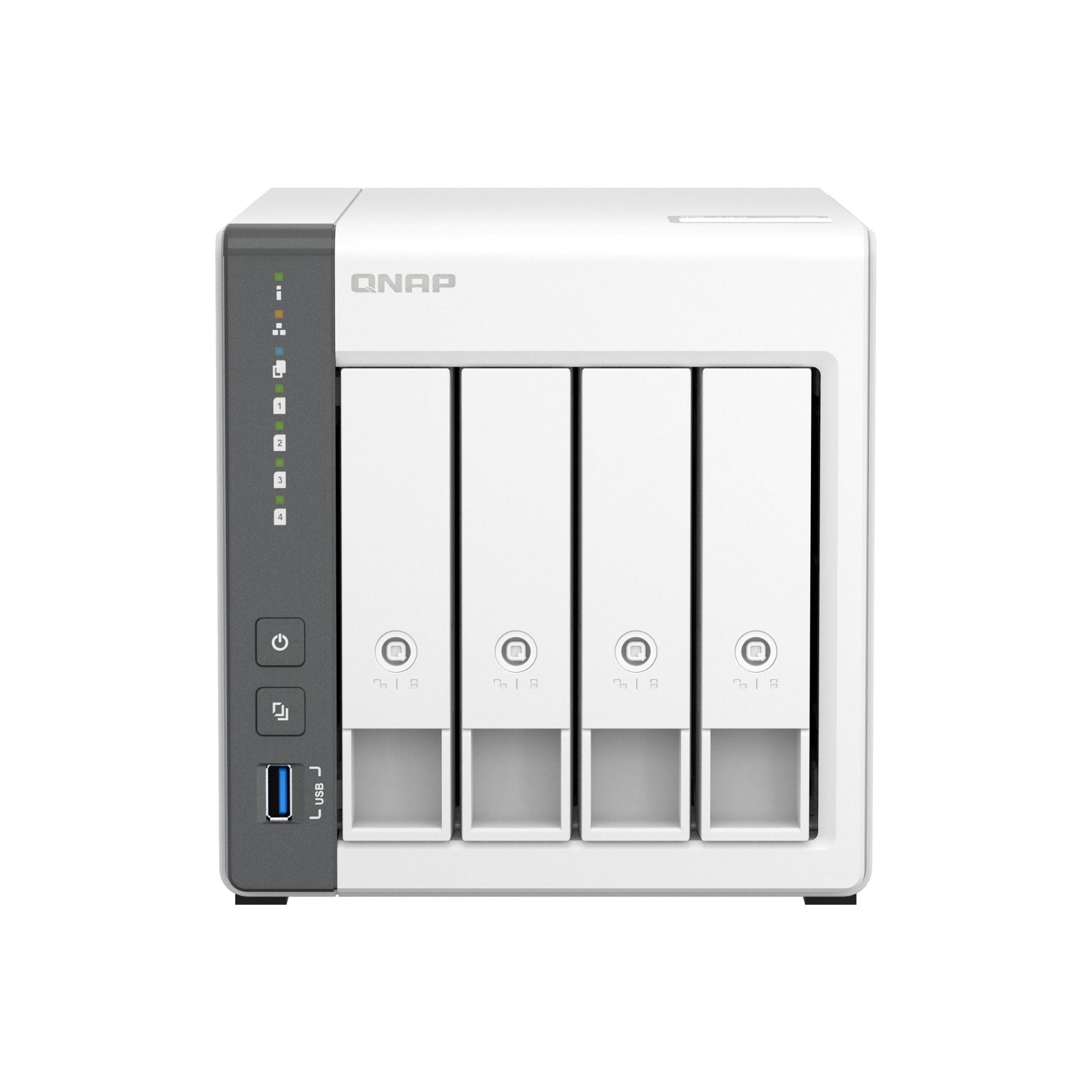 NAS QNAP TS-433-4G-US, 4Core, 4 bahías, 2 años Imagen principal del producto