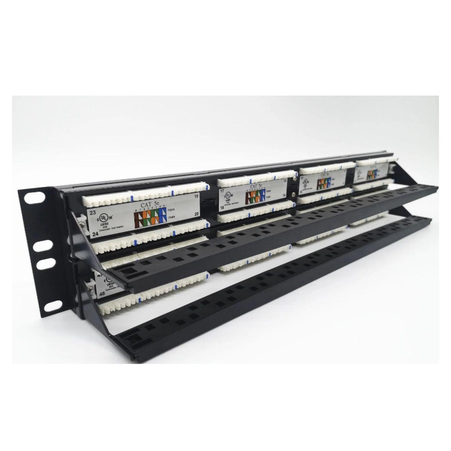 Patch Panel Satra Cat5e, 24 puertos