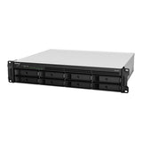 Almacenamiento NAS Synology RackStation RS1221+, 4C, 4GB, 8 bahías, 0TB, 3 años