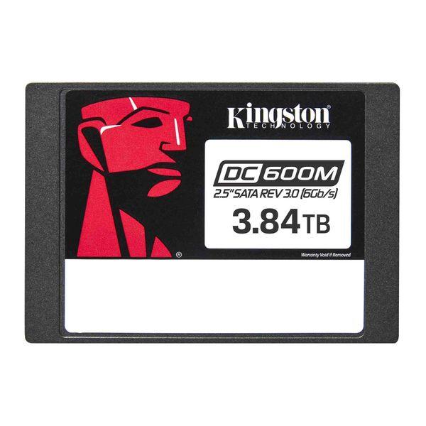 Disco Duro Servidor Kingston DC600M 3.84TB SSD, 2.5", SATA 6Gbps (SEDC600M/3840G)