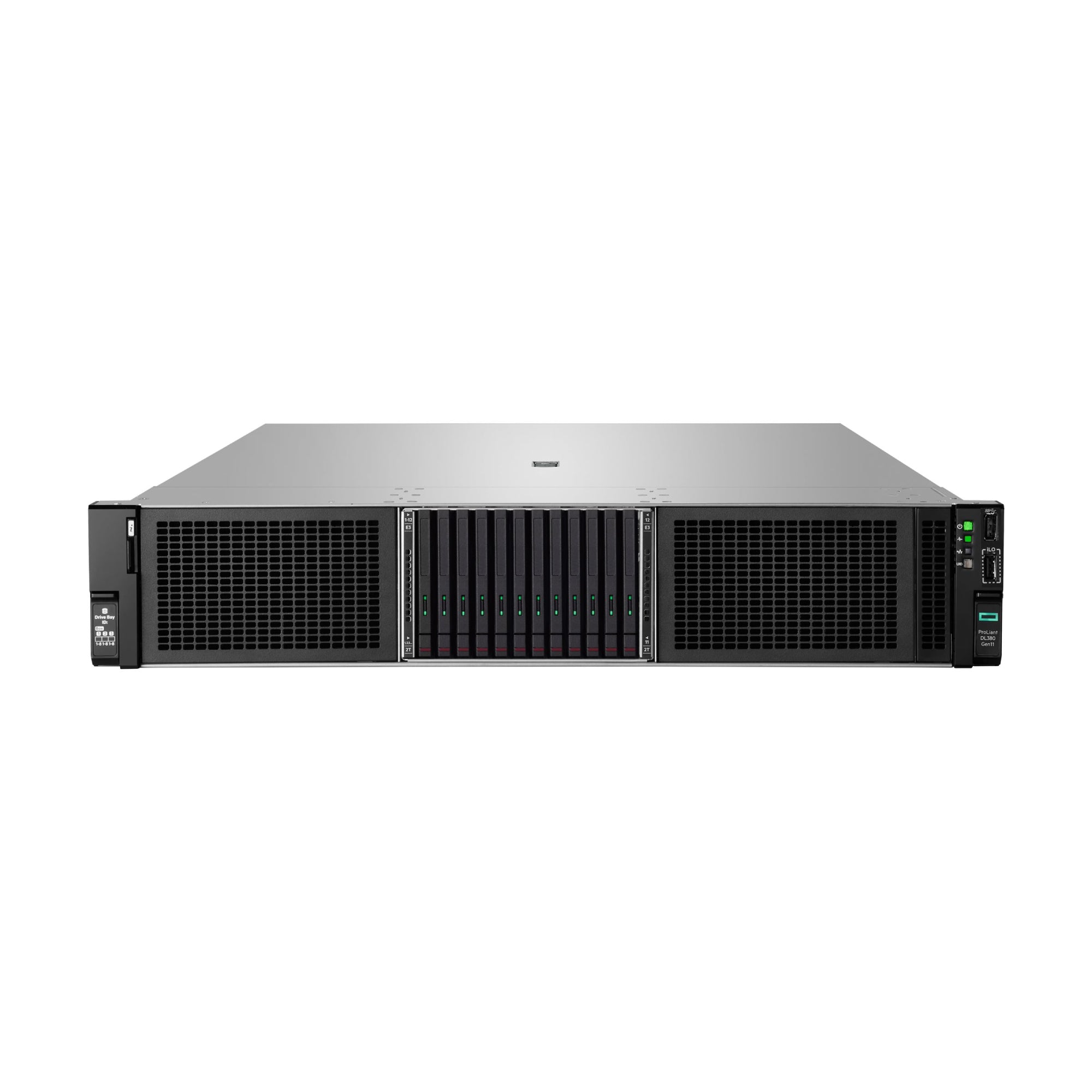 Servidor HPE DL380 Gen11, Intel Xeon Gold 5418Y, 24C/48T, 2X32GB DDR5, 8X3.5", 2X1000W, 3 Años (P75345-DM5)