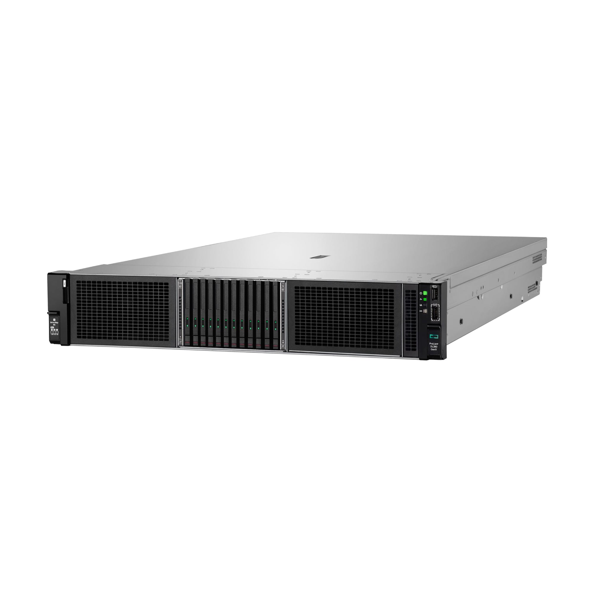 Servidor HPE DL380 Gen11, Intel Xeon Gold 5418Y, 24C/48T, 2X32GB DDR5, 8X3.5", 2X1000W, 3 Años (P75345-DM5)