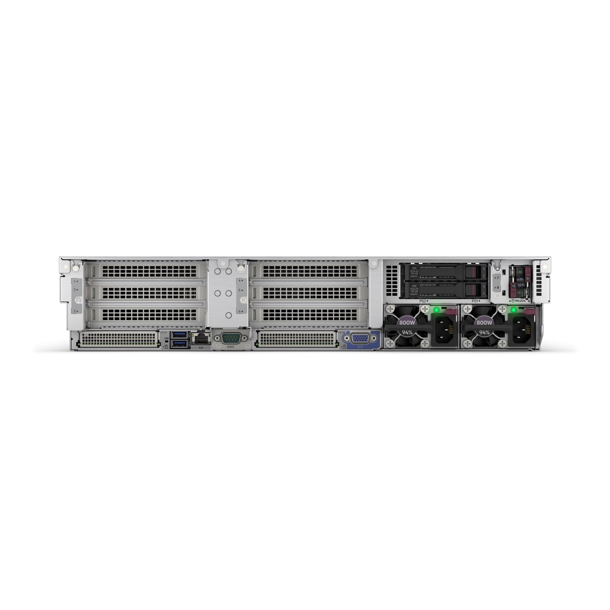 Servidor HPE DL380 Gen11, Intel Xeon Gold 5418Y, 24C/48T, 2X32GB DDR5, 8X3.5", 2X1000W, 3 Años (P75345-DM5)
