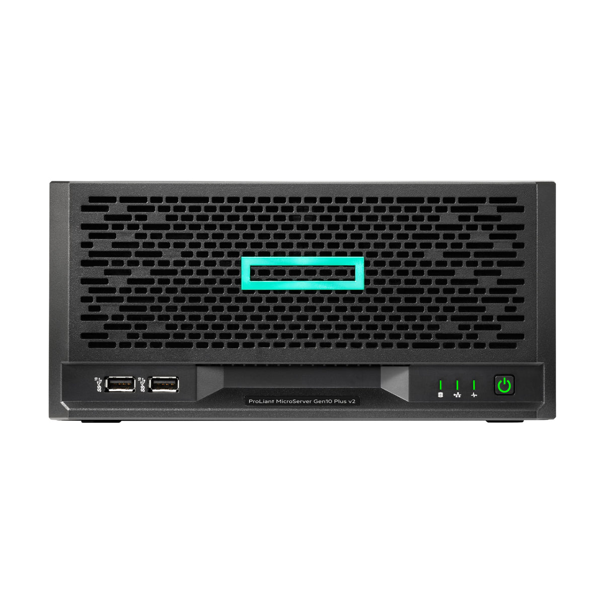 Servidor HPE ProLiant MicroServer Gen10 Plus V2, Intel Xeon E-2314, 4C/8T, 0GB DDR4, 1TB HDD, 4x3.5", 1 Año (P54654-001)