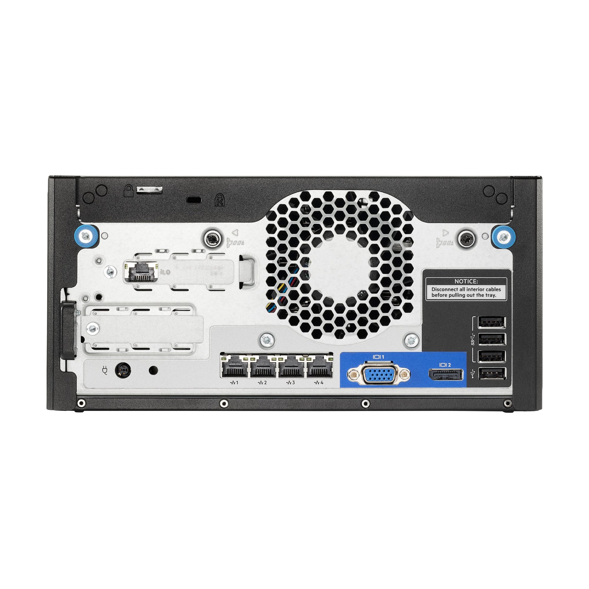Servidor HPE ProLiant MicroServer Gen10 Plus V2, Intel Xeon E-2314, 4C/8T, 0GB DDR4, 1TB HDD, 4x3.5", 1 Año (P54654-001)