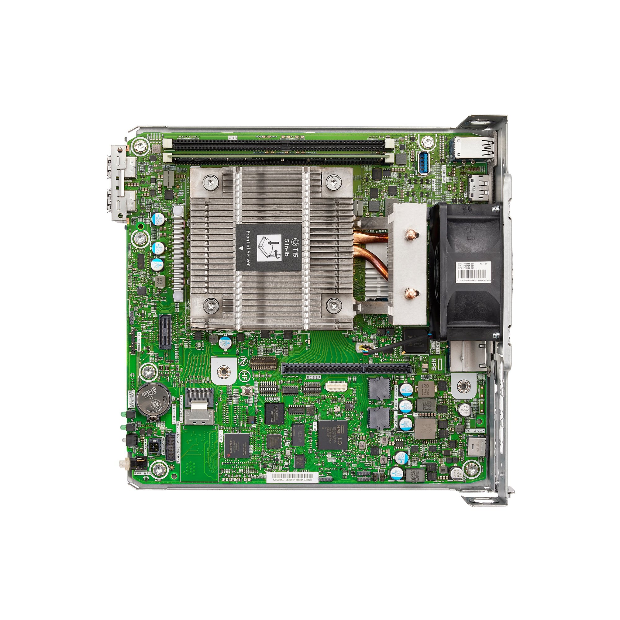 Servidor HPE ProLiant MicroServer Gen10 Plus V2, Intel Xeon E-2314, 4C/8T, 0GB DDR4, 1TB HDD, 4x3.5", 1 Año (P54654-001)