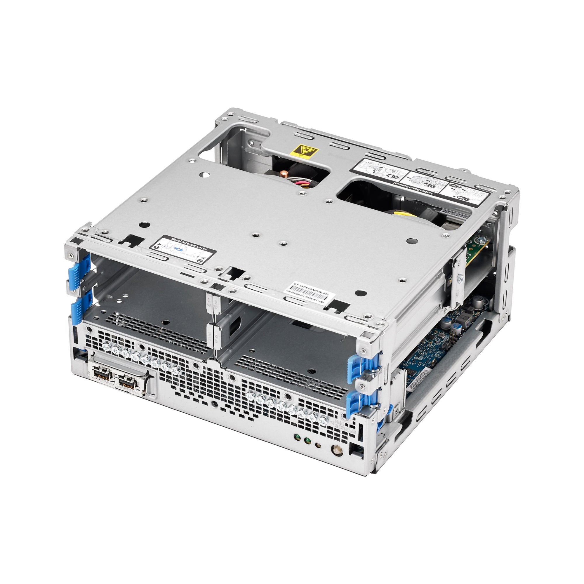 Servidor HPE ProLiant MicroServer Gen10 Plus V2, Intel Xeon E-2314, 4C/8T, 0GB DDR4, 1TB HDD, 4x3.5", 1 Año (P54654-001)