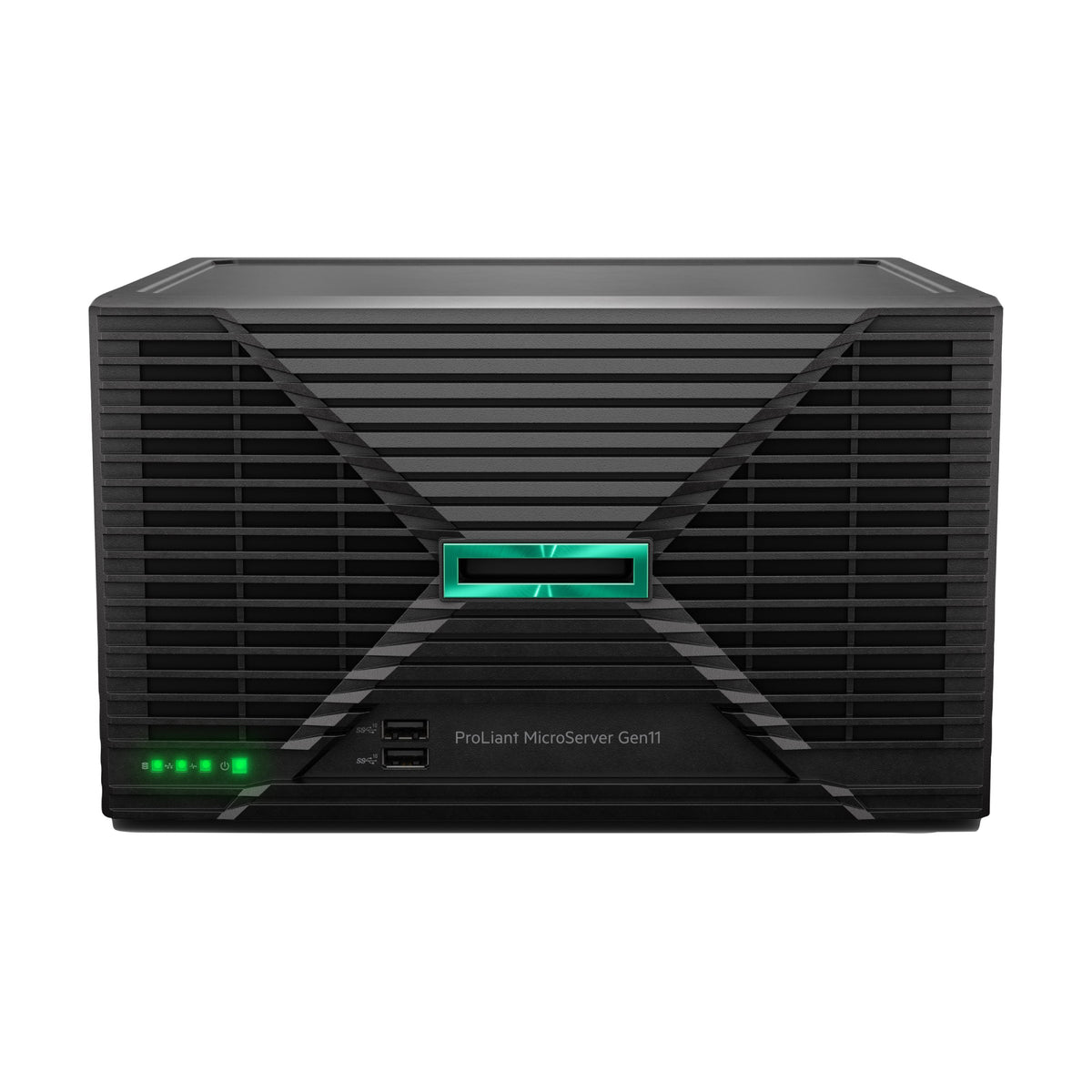 Servidor HPE ProLiant MicroServer Gen11 Plus V2, Intel Xeon E-2434, 4C/8T, 16GB DDR4, 2TB HDD, 4x3.5", 180W, 1 Año, (P74441-DM5)