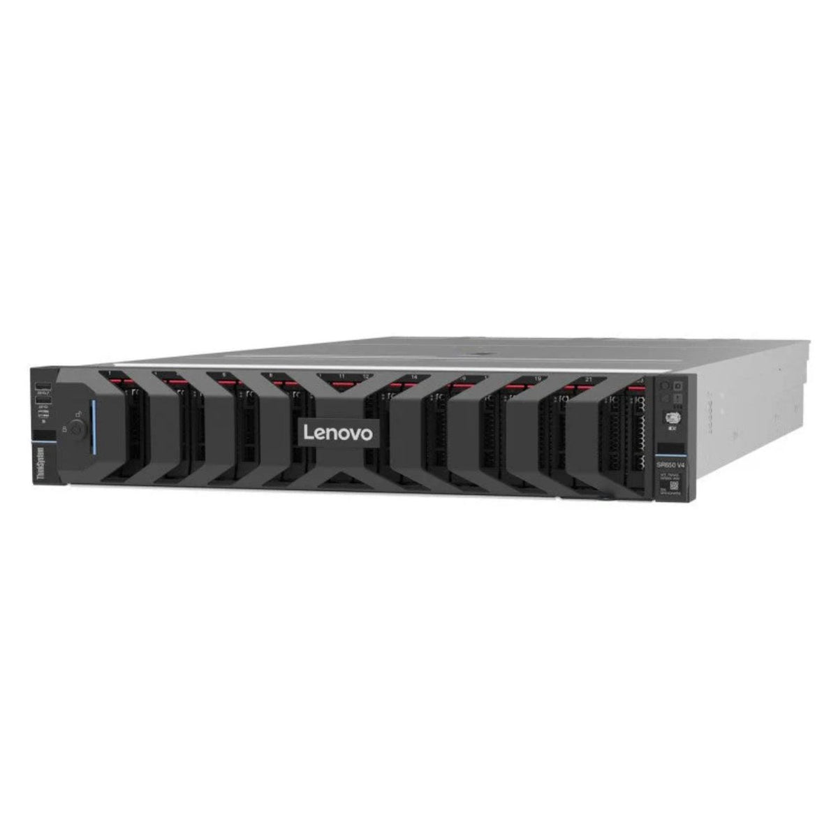 Servidor Lenovo SR650 V4, Intel Xeon  6505P, 12C/24T, 32GB DDR5, 8x2.5", 2X800W, 3 Años (7DGD1003LA)
