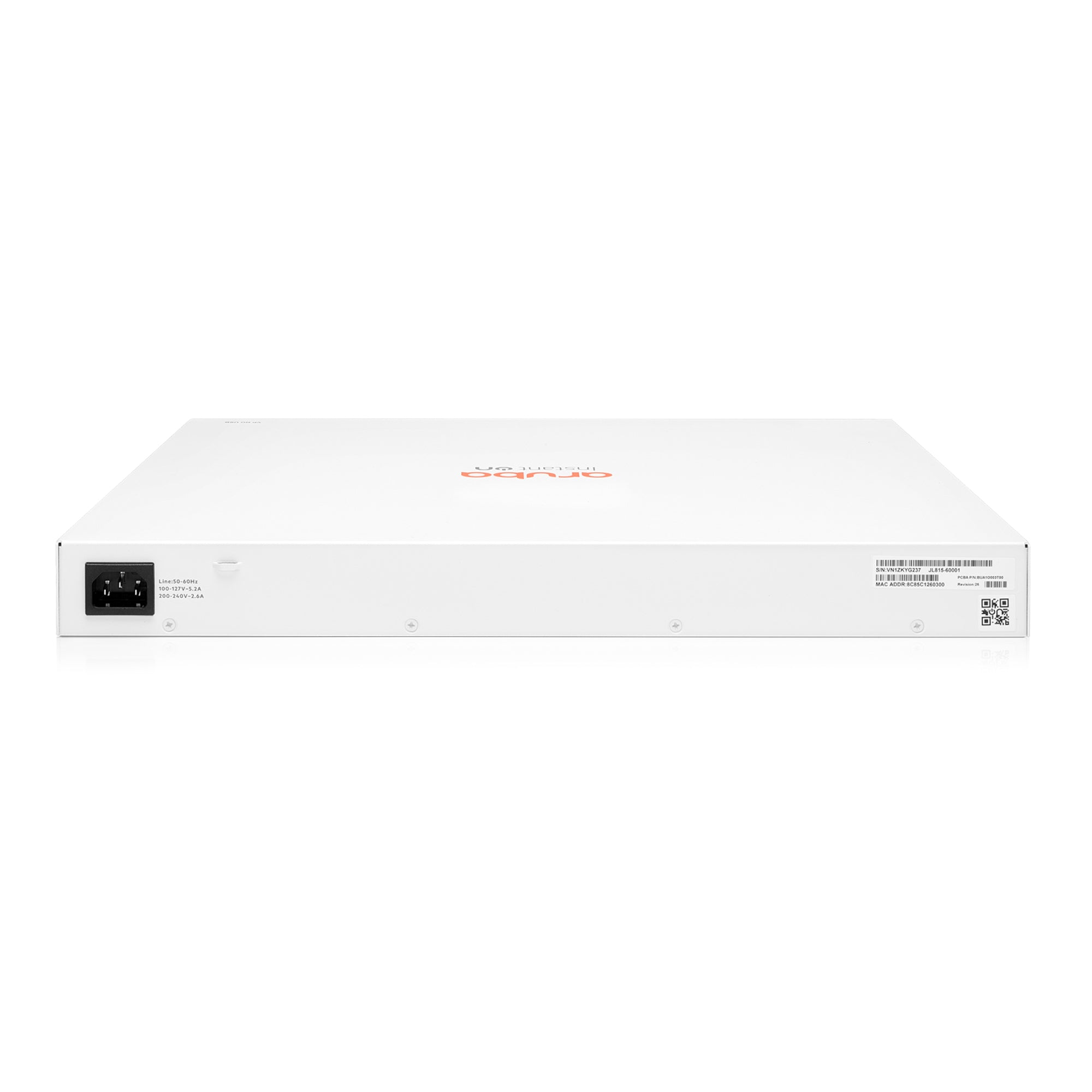 Switch Administrable HPE Aruba IO 1830, 48 GbE, 24/48PoE, 370W, 4 SFP, L2, 2 Años (JL815A) Imagen secundaria del producto