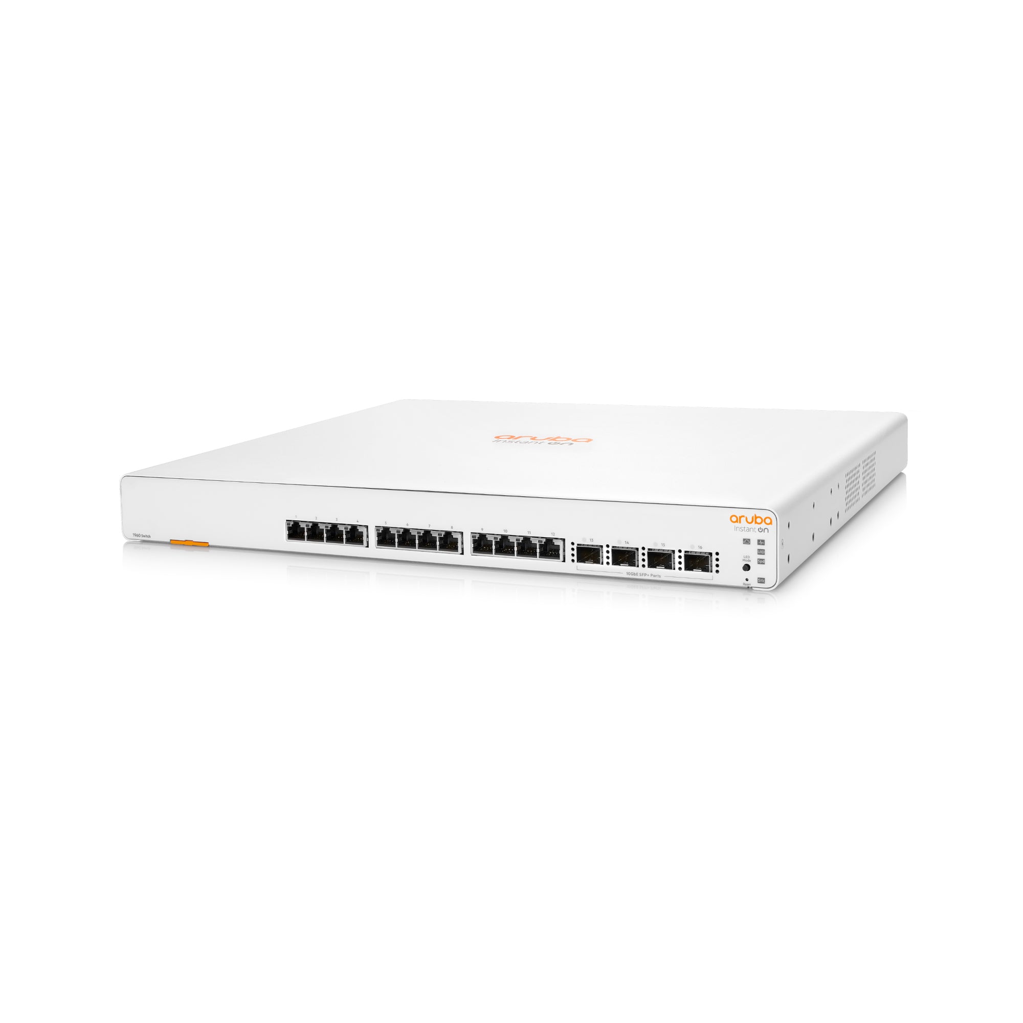 Switch Administrable HPE Aruba IO 1960, 12 GbE, 10GbT, 4 SFP+, L2, 2 Años (JL805A) Imagen secundaria del producto