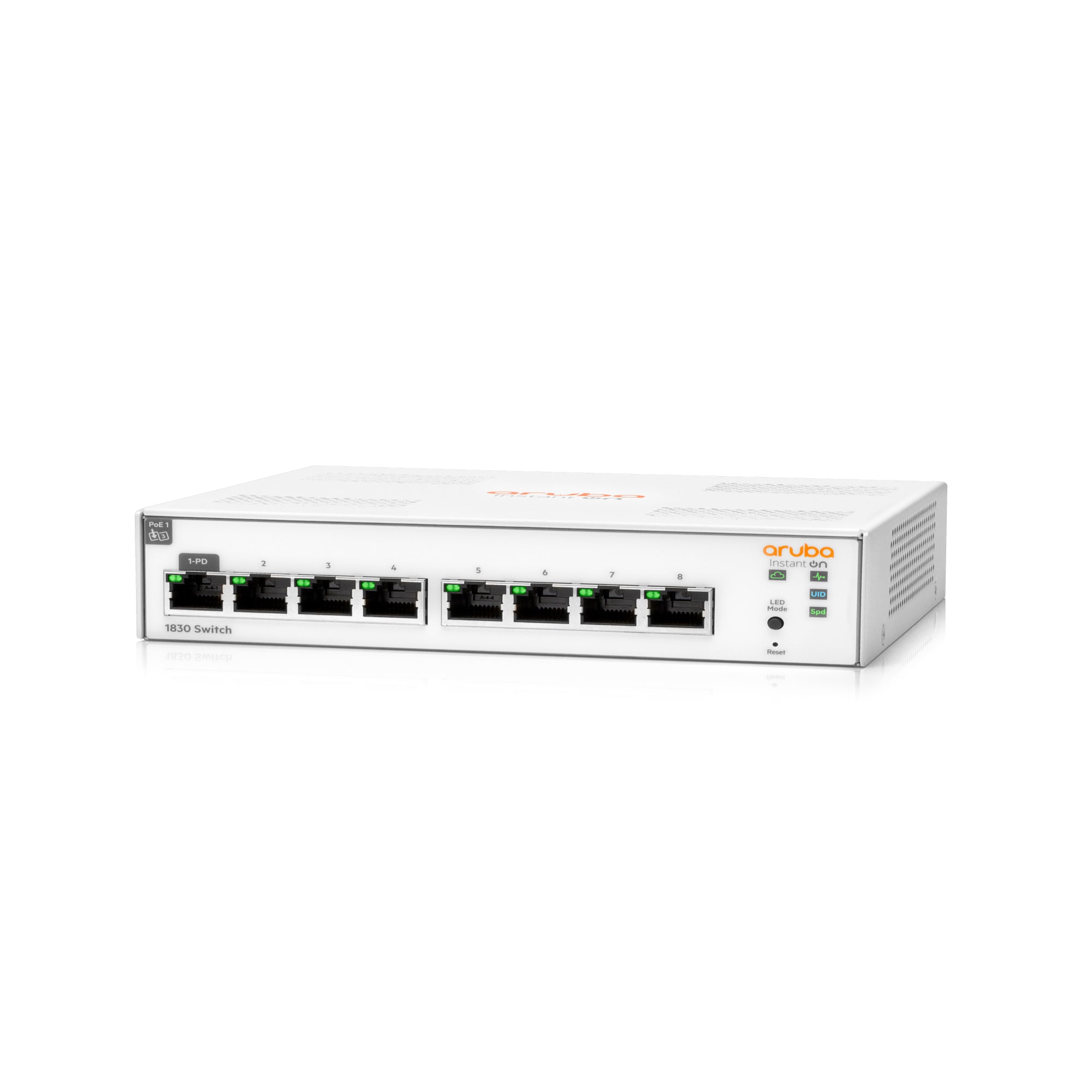 Switch Administrable HPE Aruba IO 1830, 8 GbE, 2 años (JL810A) Imagen secundaria del producto