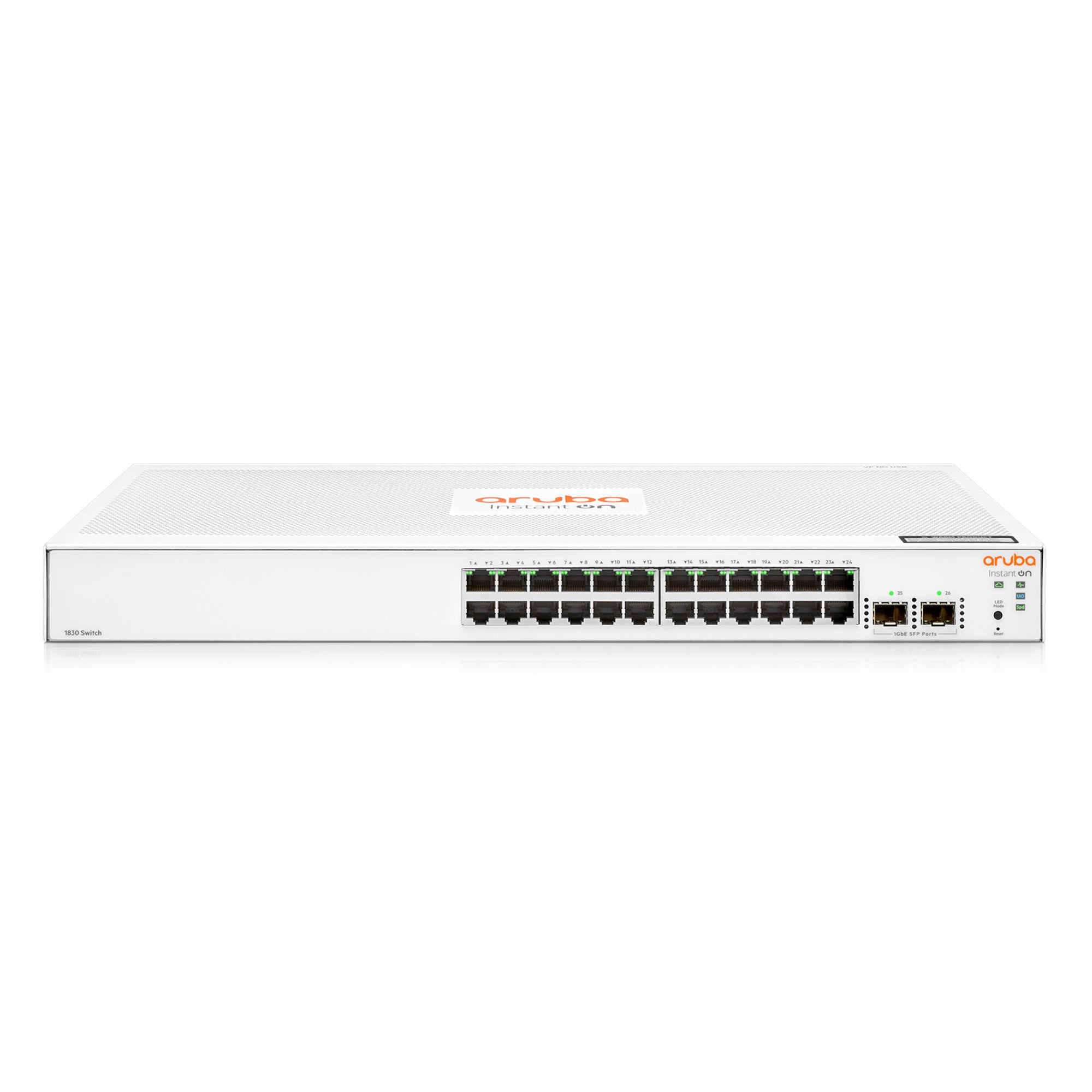 Switch Administrable HPE Aruba IO 1830, 24 GbE Imagen principal del producto