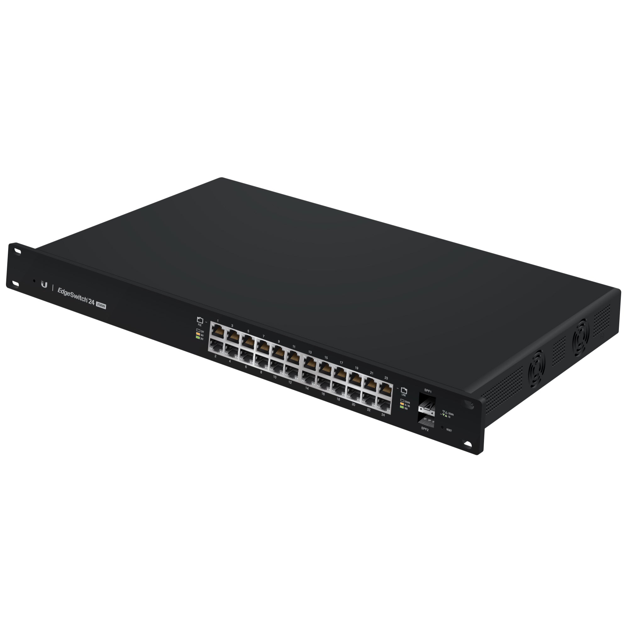 Switch Ubiquiti Edgemax Administrable Es-24-250W 24P GIGA+2SFP, POE+ Imagen principal del producto