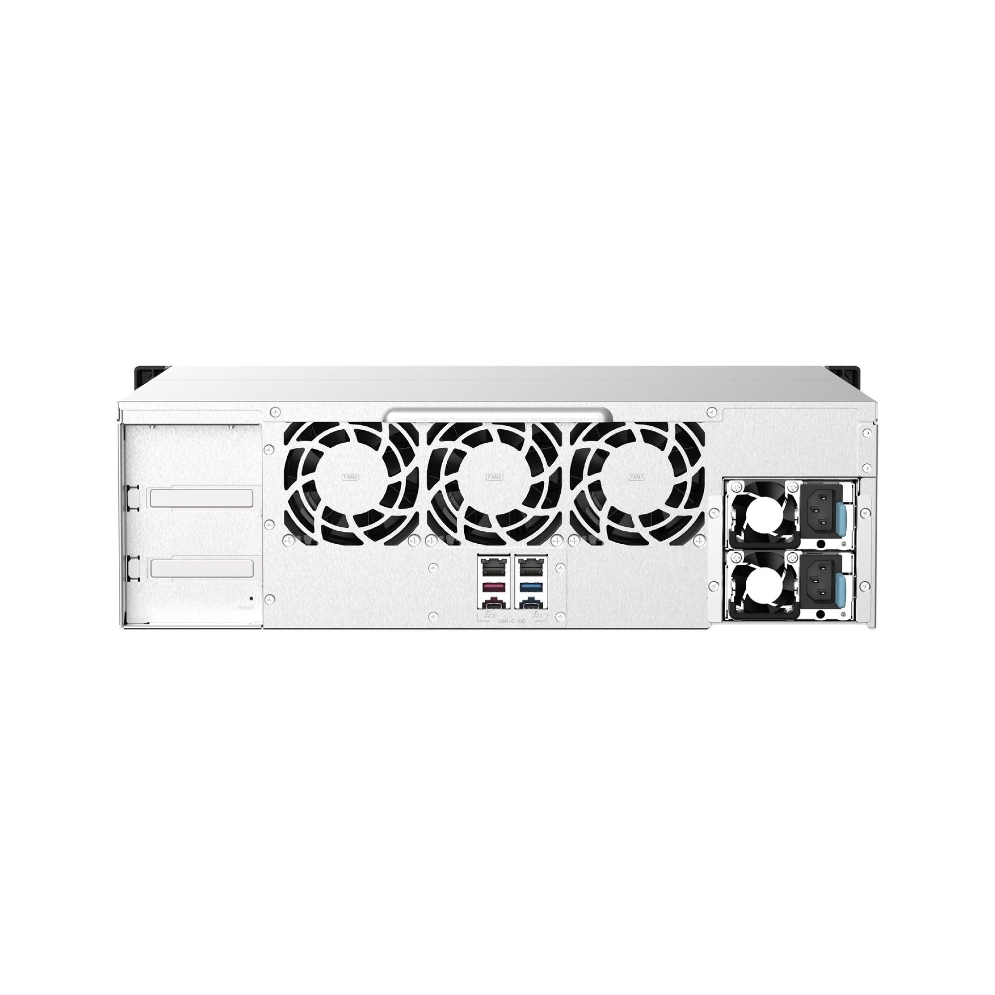 Almacenamiento NAS QNAP TS-1673AU-RP-16G-US, 4C, 16GB RAM,  16x3.5" bahías, 2 años