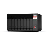 Almacenamiento NAS QNAP TS-873A-SW5T-US, 4C, 8GB RAM, 8 bahías +  Switch Qnap SW5T 5P